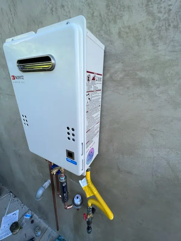 Tankless water heater installation for Seven Springs homes